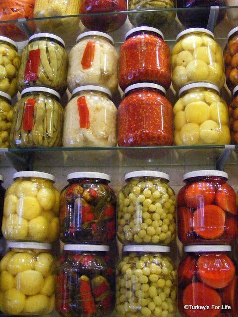 Pickle Display At Petek Turşuşarı