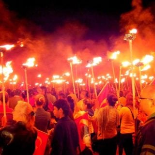 90 Years Torchlit Procession