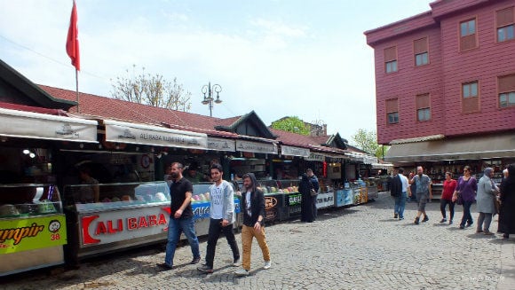 Ortaköy Kumpir Stalls Ortaköy Kumpir Street