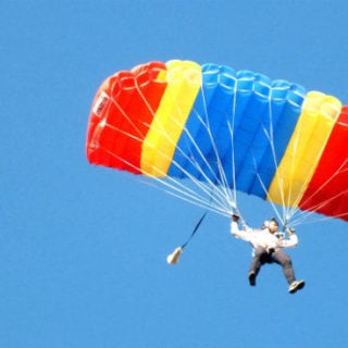 Parachutes At Ölüdeniz Air Games
